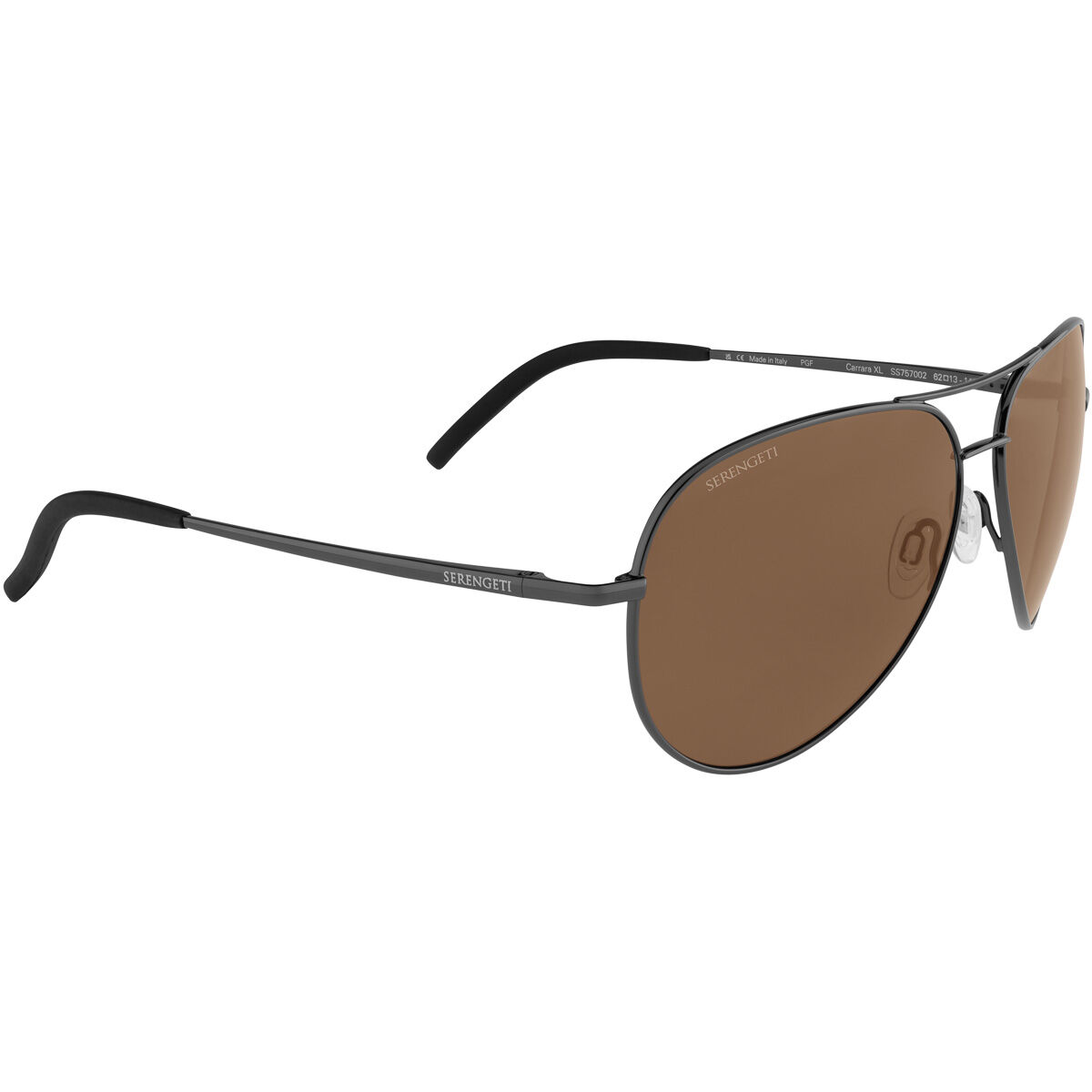CARRARA XL, Shiny Gunmetal-Mineral Polarized Drivers Cat 2 to 3, hi-res image number null